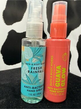 These Sanitizer sprays are giving Rainforest vibes. Bath & Body Works